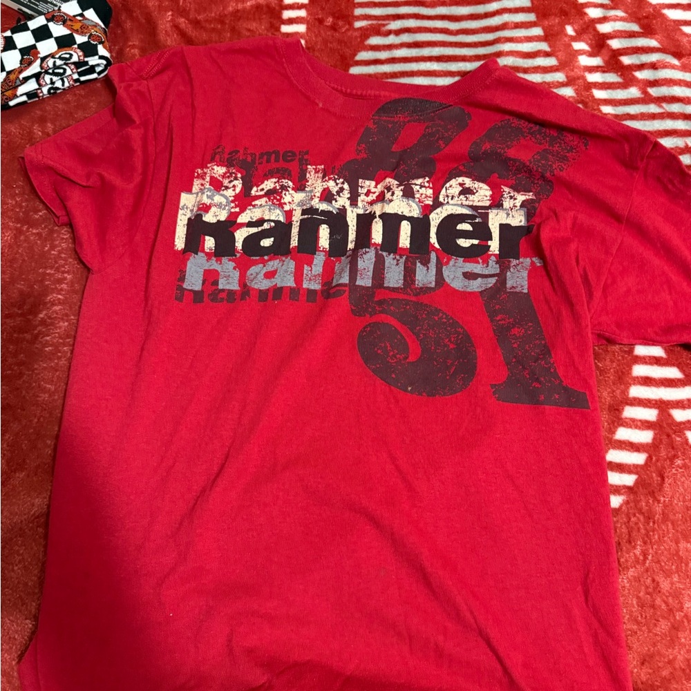 Hanes Red Graphic Kids Shirt